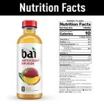 Bai Flavored Water, Safari Variety Pack, Antioxidant Infused Drinks, 18 Fluid Ounce Bottles, 12 Count, 3 Each of Brasilia Blueberry, Costa Rica Clementine, Malawi Mango, Zambia Bing Cherry,18 Fl Oz (Pack of 12) - Image 7